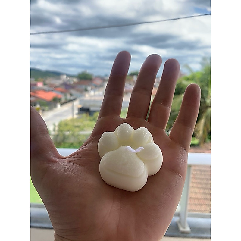 Lembrancinha - Vela aromática 30gr - Pata Pet - Cera de soja - Kit com 20, 30 e 50 unidades