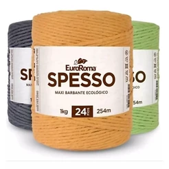 BARBANTE SPESSO 24 FIOS- 1 KG - COLORIDO