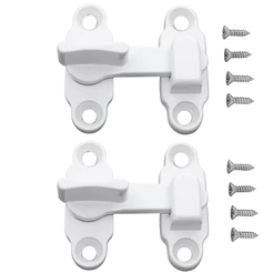 KIT 2 Tranqueta tramela trinco gde de metal para portas e janelas