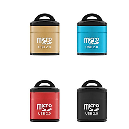 Leitor De Cartão De Memória USB 2.0 Adaptador Micro SD TF Leve Mini Portátil De Alta Velocidade