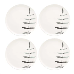 Jogo de 4 Pratos Rasos 26 Cm Oxford Flat Samambia