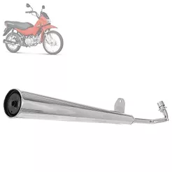 Escape Escapamento Super Adventure Roncar Original Moto Honda Pop 100 2007 2008 2009 2010