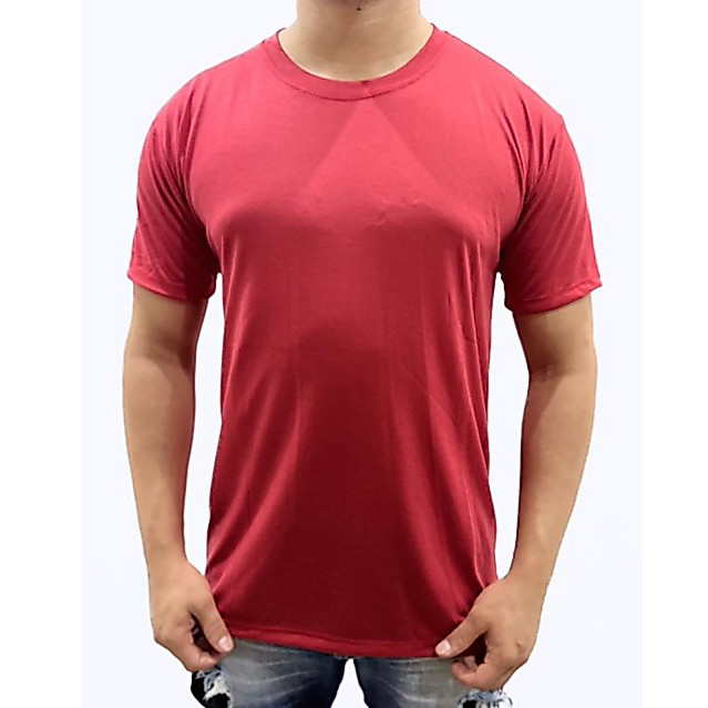 Camiseta Masculina 100% Poliester Básica Sublimação/Casual/Academia/Uniforme