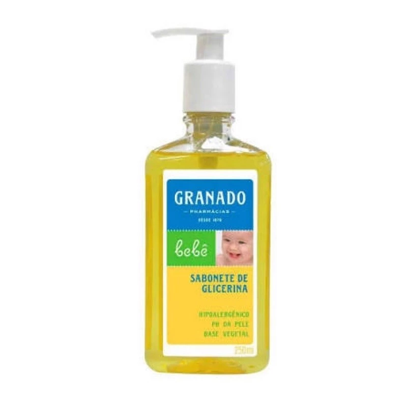 Sabonete Líquido Granado Bebê Glicerina Vegetal 250ml