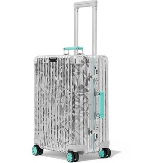 mala Rimowa  em aluminio, edição especial Tiffany modelo Classic