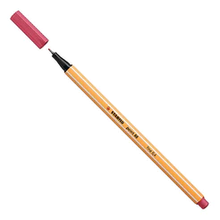 Caneta hidrográfica Fine Point 88/49 Morango Stabilo