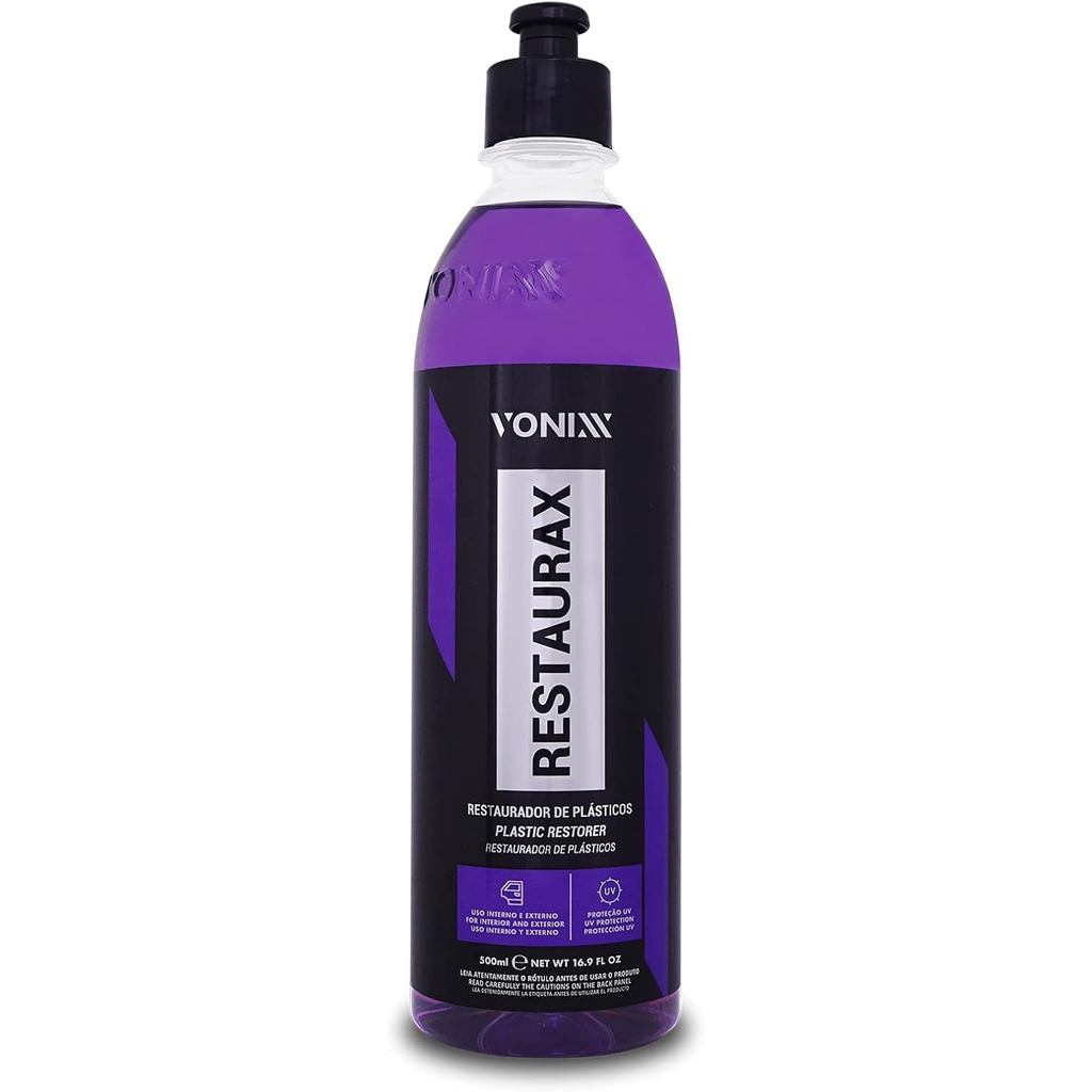 Restaurax Vonixx Restaurador De Plásticos Internos Externos 500ml