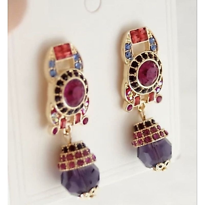 Brinco Estiloso Acessório Feminino Moda Urbana Atemporal Brinco Indiano Fashionista e Estiloso Moda Verão Outono Inverno
