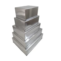kit jogo de forma de bolo retangular alta 10 cm