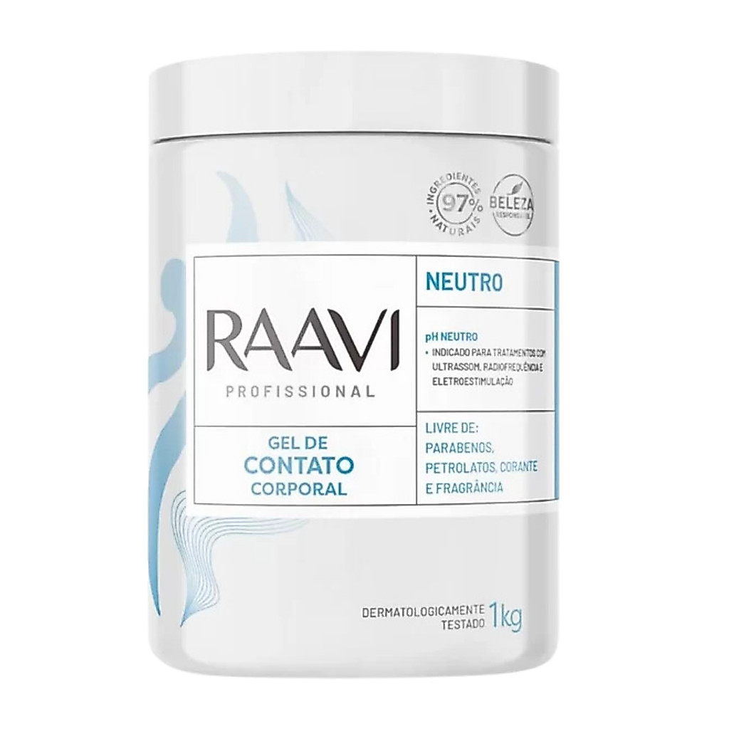 Gel Raavi de Contato Neutro 1kg
