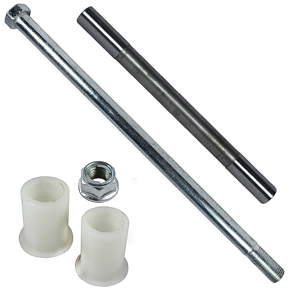 Eixo kit quadro elástico balança completo XTZ250 Lander Tenere com porca e buchas 255x12