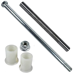 Eixo kit quadro elástico balança completo XTZ250 Lander Tenere com porca e buchas 255x12