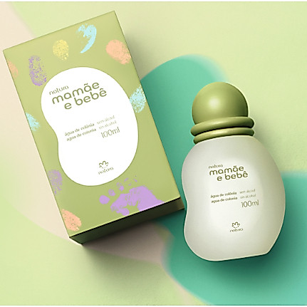 Natura  Mamãe e Bebê 100 ml sem álcool , Sabonete mamãe e bebê 100g- 2 unidades, Shampoo, Condicionador   200ml