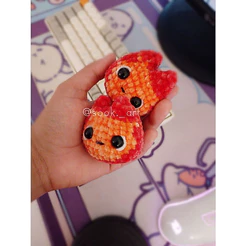 Chaveiro Calcifer - Castelo Animado - Studio Ghibli