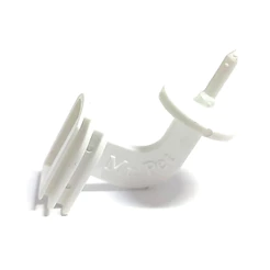 Kit 12 Porta Fruta pássaros Universal para Gaiolas de Aves Mr Pet Branco
