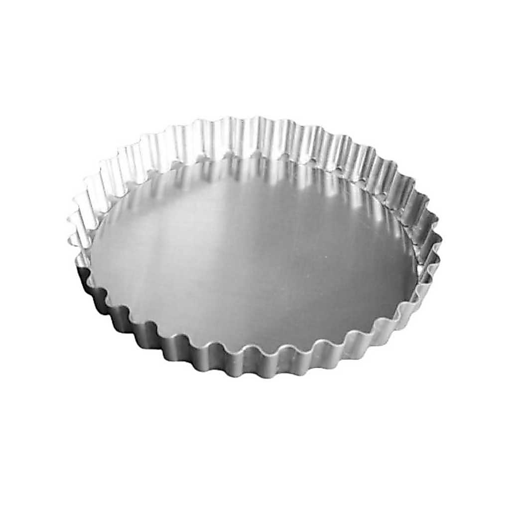 Forma Torta Crespa Empadão Fundo Fixo 25cm 1Peças Roldan
