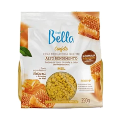 Cera Depilatória Confete Mel Alto Rendimento 250g