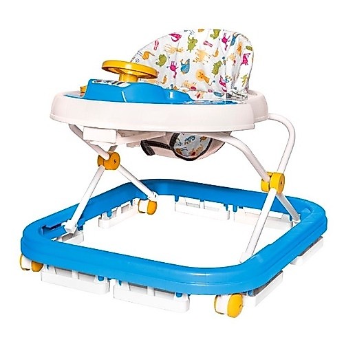 Andador Infantil Para Bebê e criança Sonoro Menino Styll Baby seguro com selo do inmetro-Azul