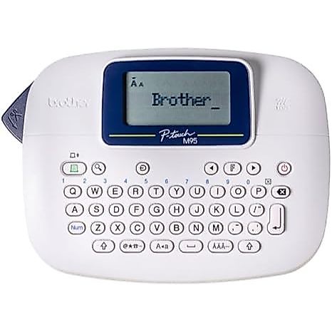 ROTULADOR ELETRONICO BROTHER  BRANCO - PTM95WT