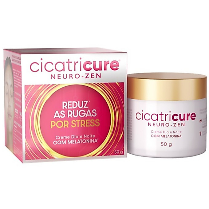 Creme facial Cicatricure Neuro-Zen 50g - Melatonina e Antirrugas