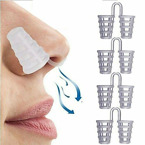 Kit Com 4 Pçs Dilatador Nasal Anti Ronco Apnea Atacado Oferta