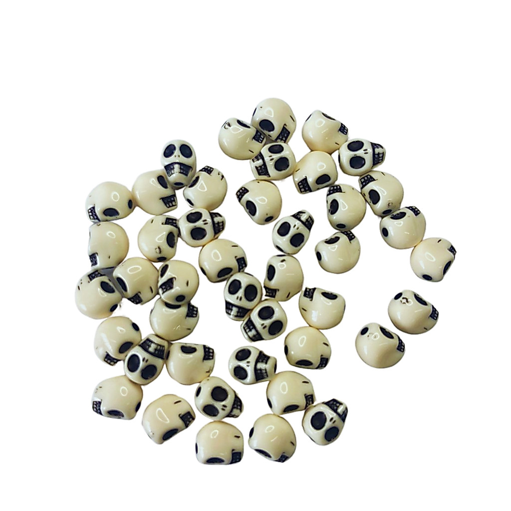 Entremeio Caveira 10mm - 25 gramas — imagem 2 de 2