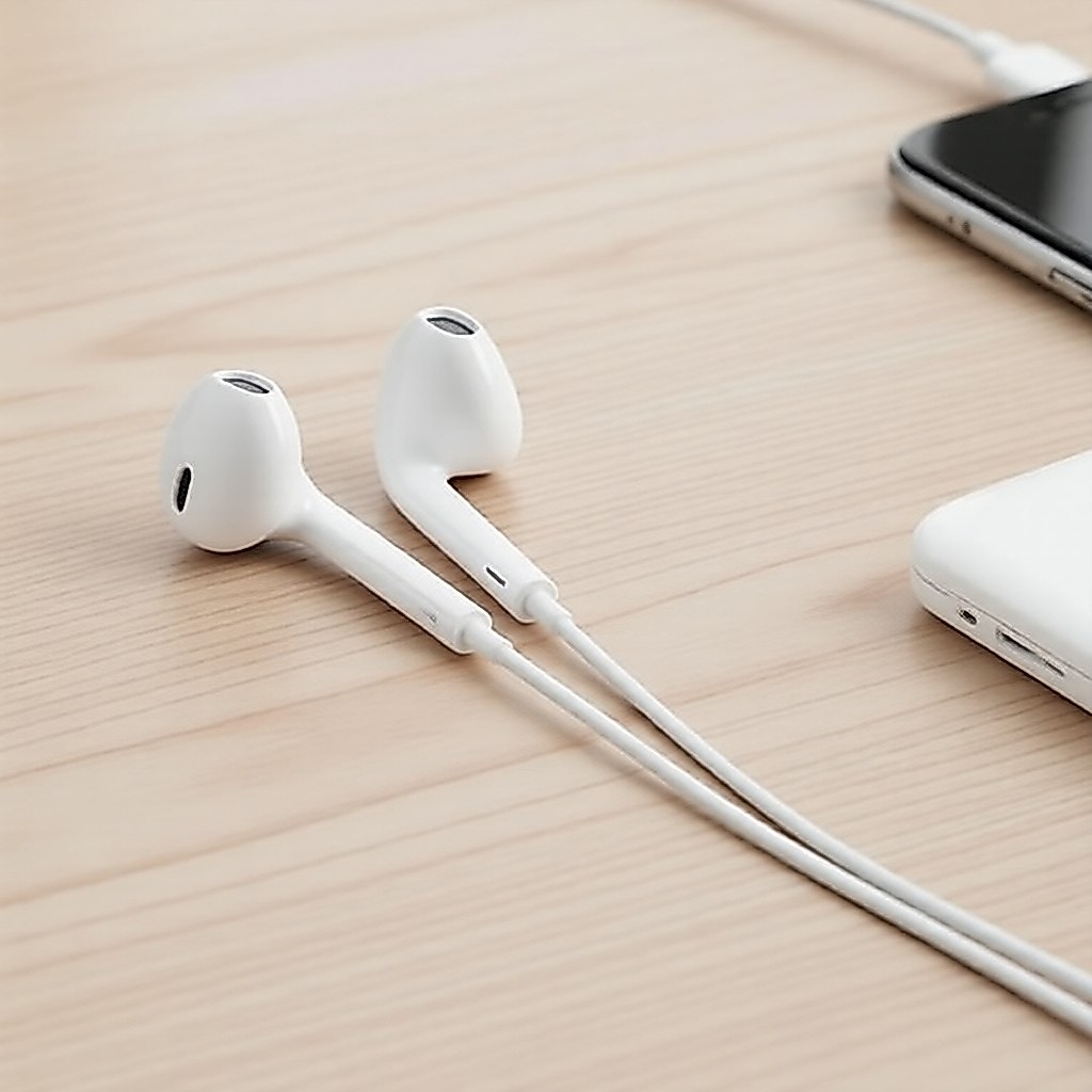 Lenovo E05 Fones de Ouvido Com Fio com Microfone, HiFi Estéreo e Cancelamento de Ruído, Compatível com Celulares e Jogos