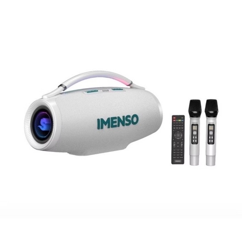Imenso 500W IMS-X69A Caixa De Som Bluetooth 5.3 45000mAh IPX6 + 2 Microfones