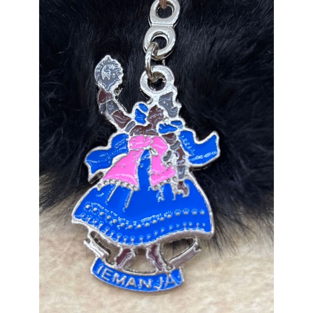 Chaveiro Iemanjá em metal Chaveiro Orixá Mãe Iemanjá Rainha do Mar