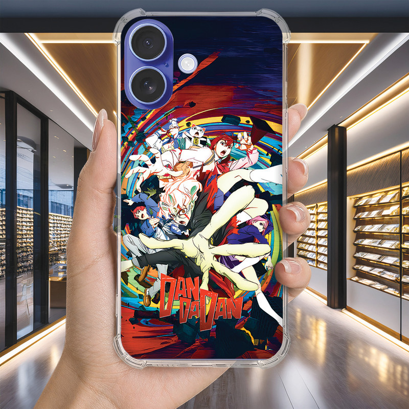 Capa Capinha IPHONE 12 PRO MAX 11 XS XR SE 2020 PLUS Anti-impacto Personalizada anime DAN DAN (4061)