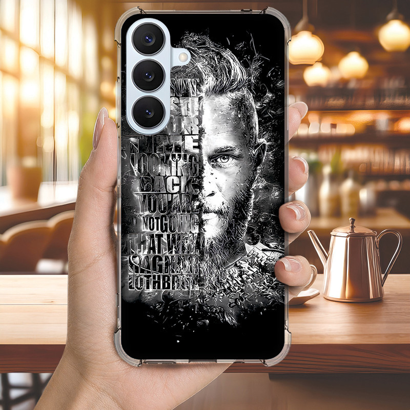 Capa Capinha GALAXY A72 A71 A70 A56 A55 A54 A53 A52 A51 A50 A36 Anti-impacto Personalizada viking RAGNAR (4185)