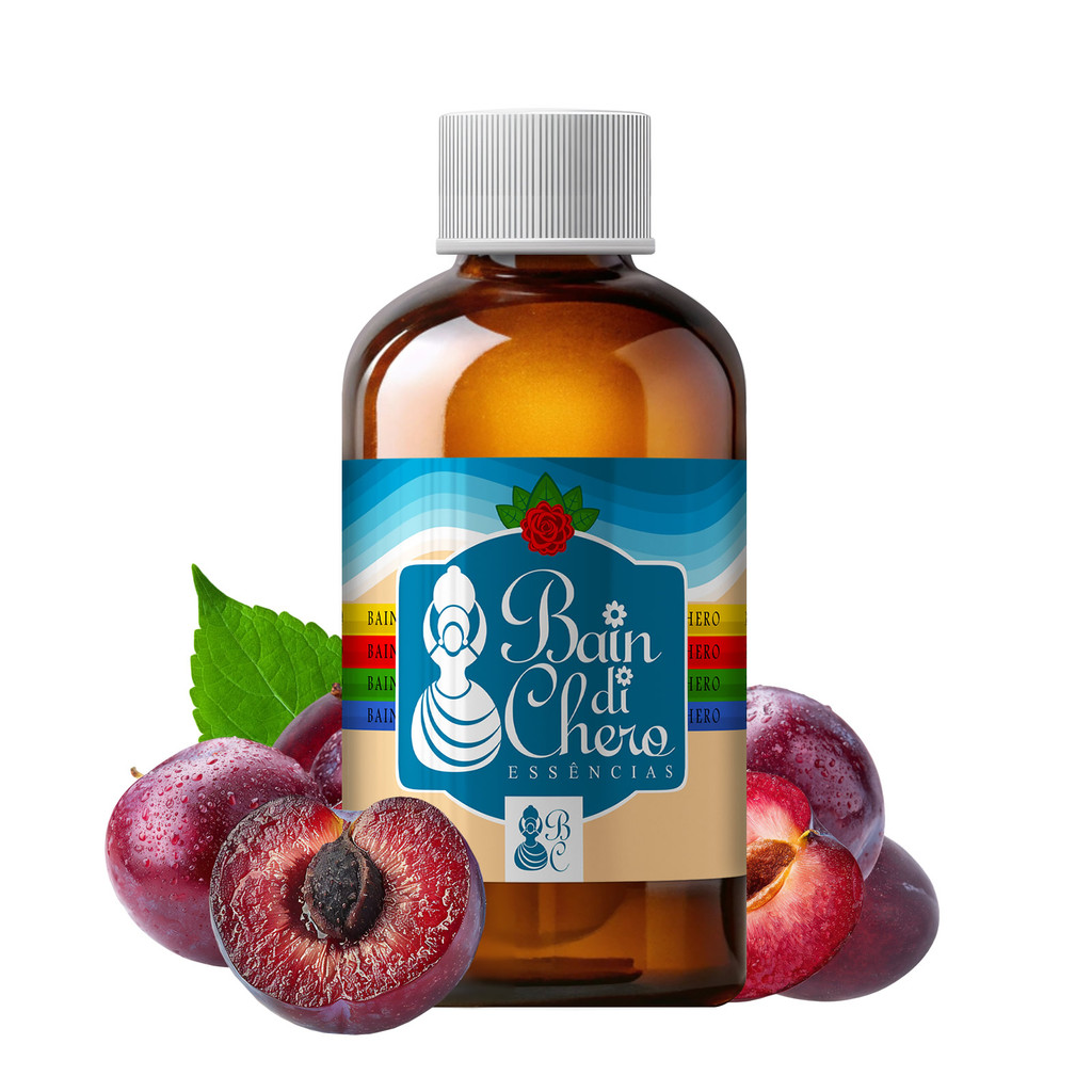 Essência Aromática Hidrossolúvel Para Aromatizantes Sabonetes e Cosmeticos - Ameixa 1 Litro