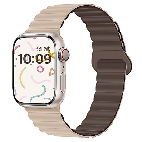 DIGIGI Sport Silicone Link Pulseira Magnética Compatível Com Apple Watch Ultra S