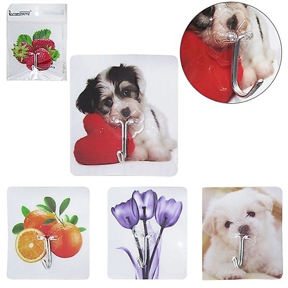 KIT gancho adesivo DECORADO PARA  pendurar utilidades domésticas cozinha banheiro