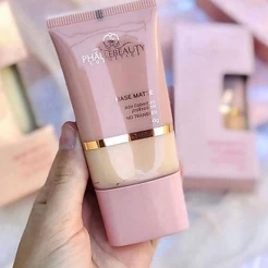 Base Facial Matte Alta Cobertura PhálleBeauty 30g Diversas Tonalidades