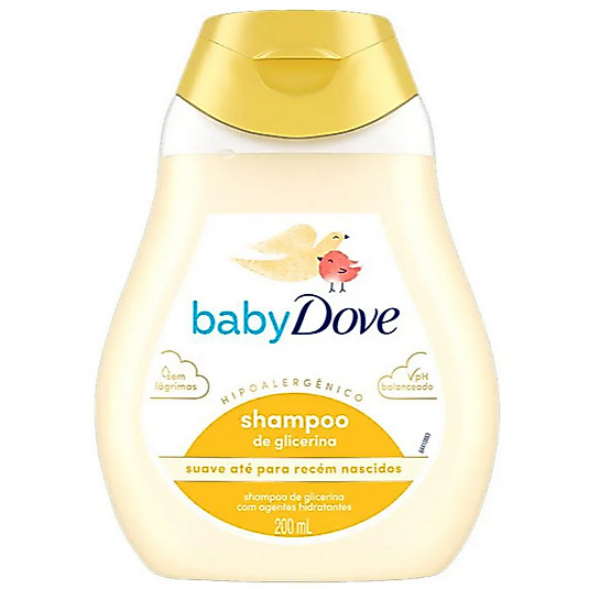 Shampoo Baby Dove Hidratação Glicerinada 200ml