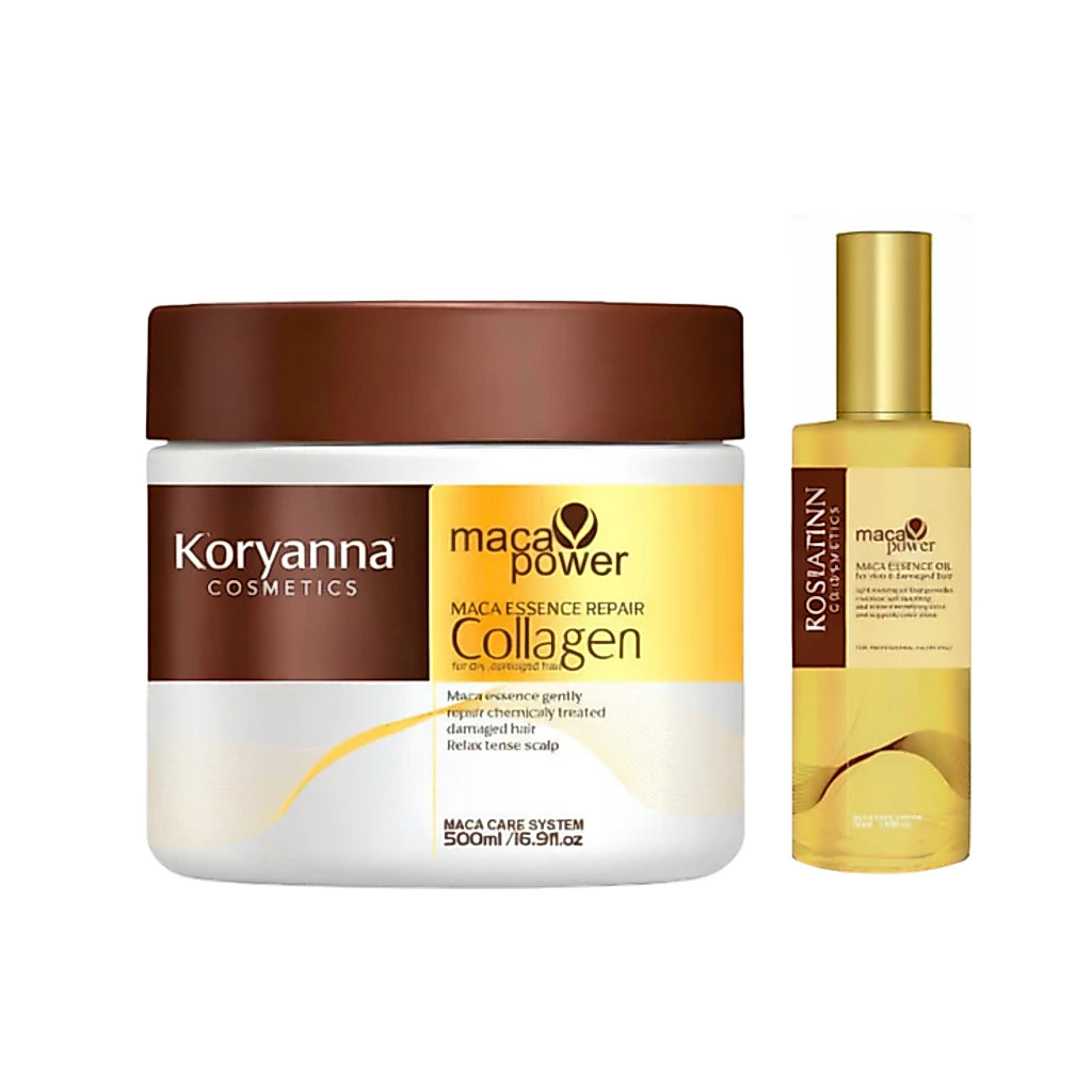 Máscara Maca Power  500g + Óleo Maca Power 50 ml