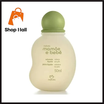 Sabonete Líquido da Cabeça aos Pés Miniatura Mamãe e Bebê 50ml