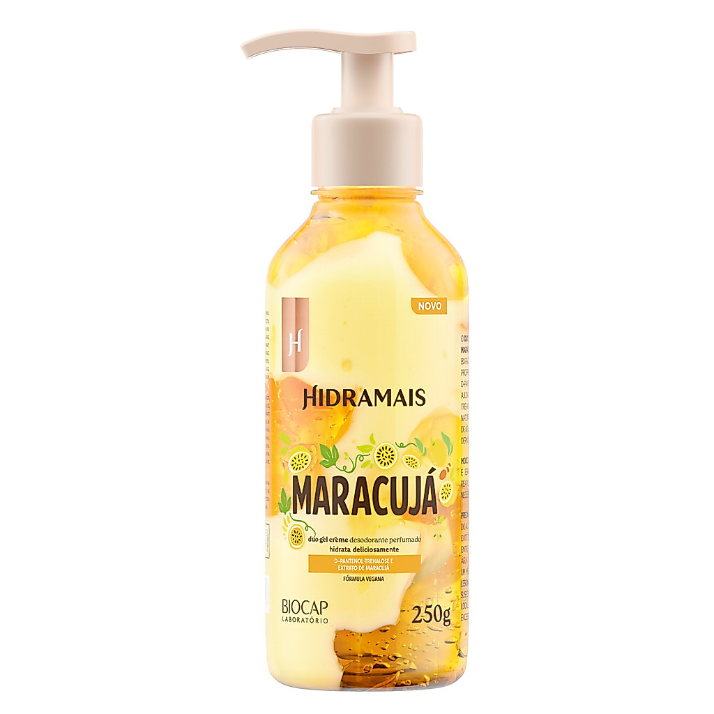 Duo Gel Creme Maracujá Hidramais 250g Vegano