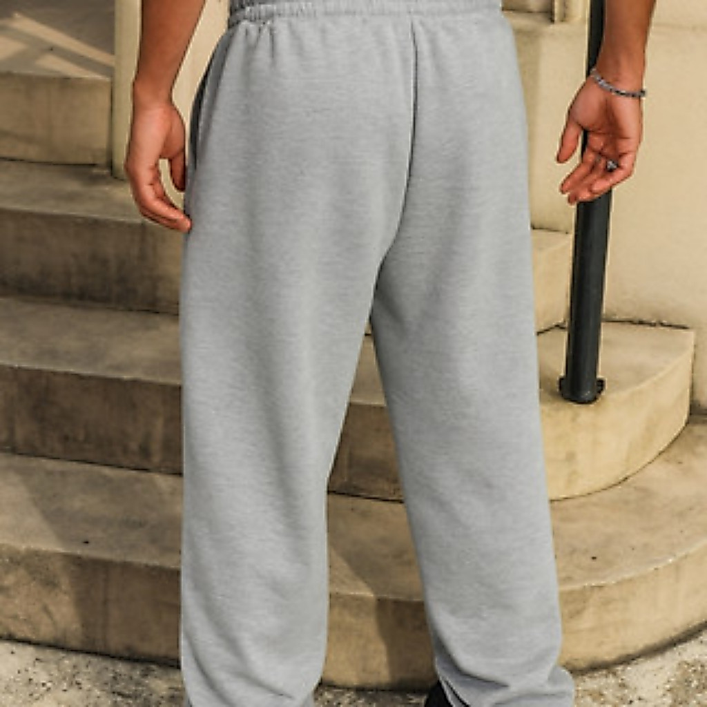 Kit 2 Calças Masculina Baggy Despojada Streetwear Casual Barra Reta Lisa — imagem 2 de 2