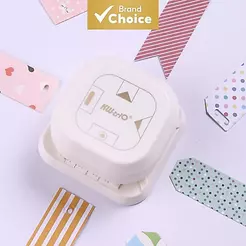 KW-triO 1 peça perfurador de papel multifuncional 4 em 1, máquina de corte e relevo para diário manuscrito, adequado