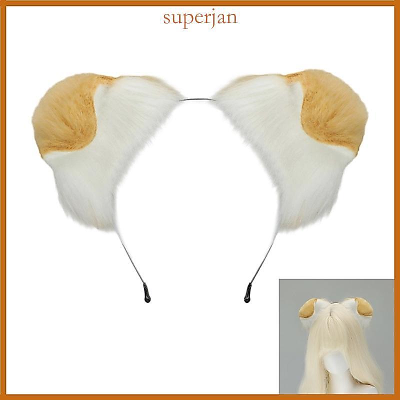 Acessório Cabelo Orelha, Fantasia Design Fofo, Enfeite Pelúcia Para Festa