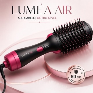 Escova Secadora 3 em 1 Alisadora Luméa Air 110V Íons Negativos Infravermelho um