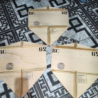 Forma gabarito para fabricação de pipa modelo Bico Curto de 62 cm