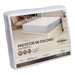 Capa Protetora Impermeável Antialérgico Colchão Box Solteiro 90x190x30