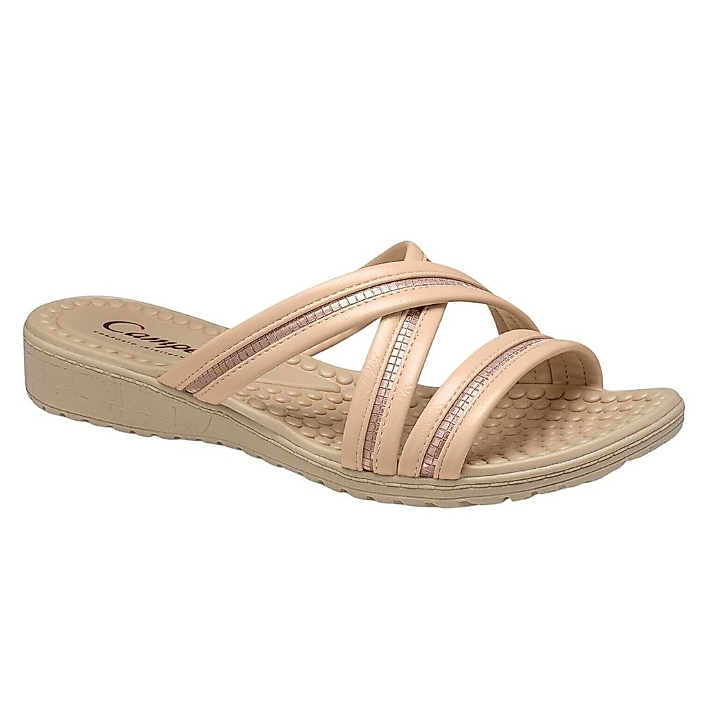 Sandalia Tamanco Campesí Anabela Anatomica Confortavel CP501-0004
