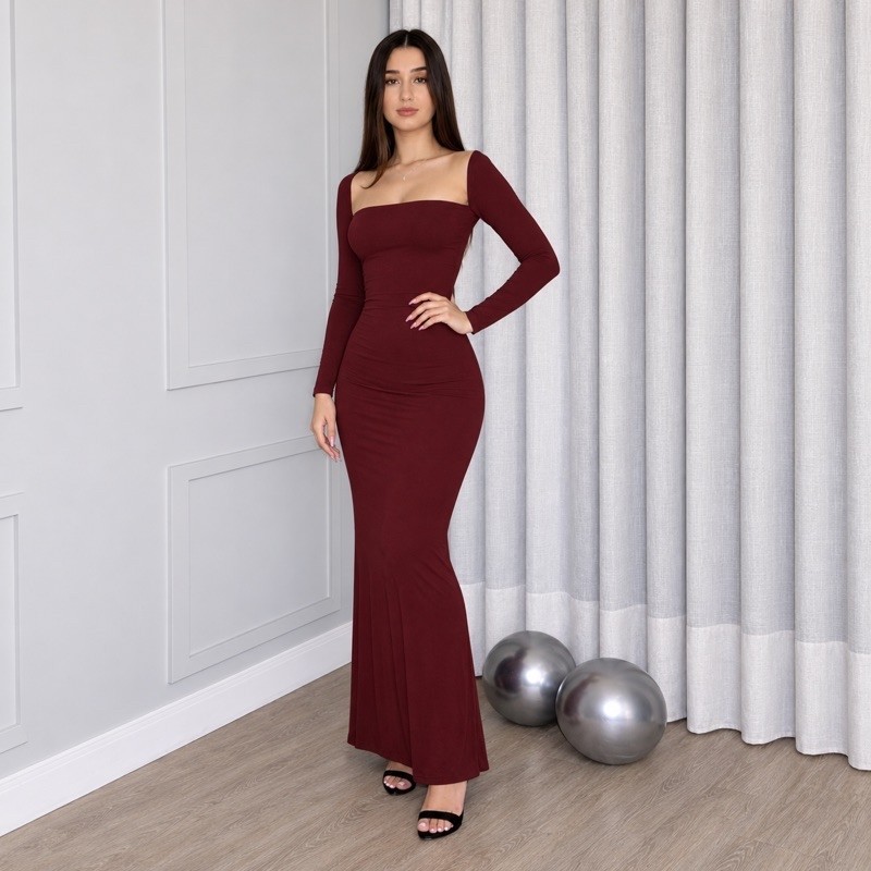 vestido hera longo suplex