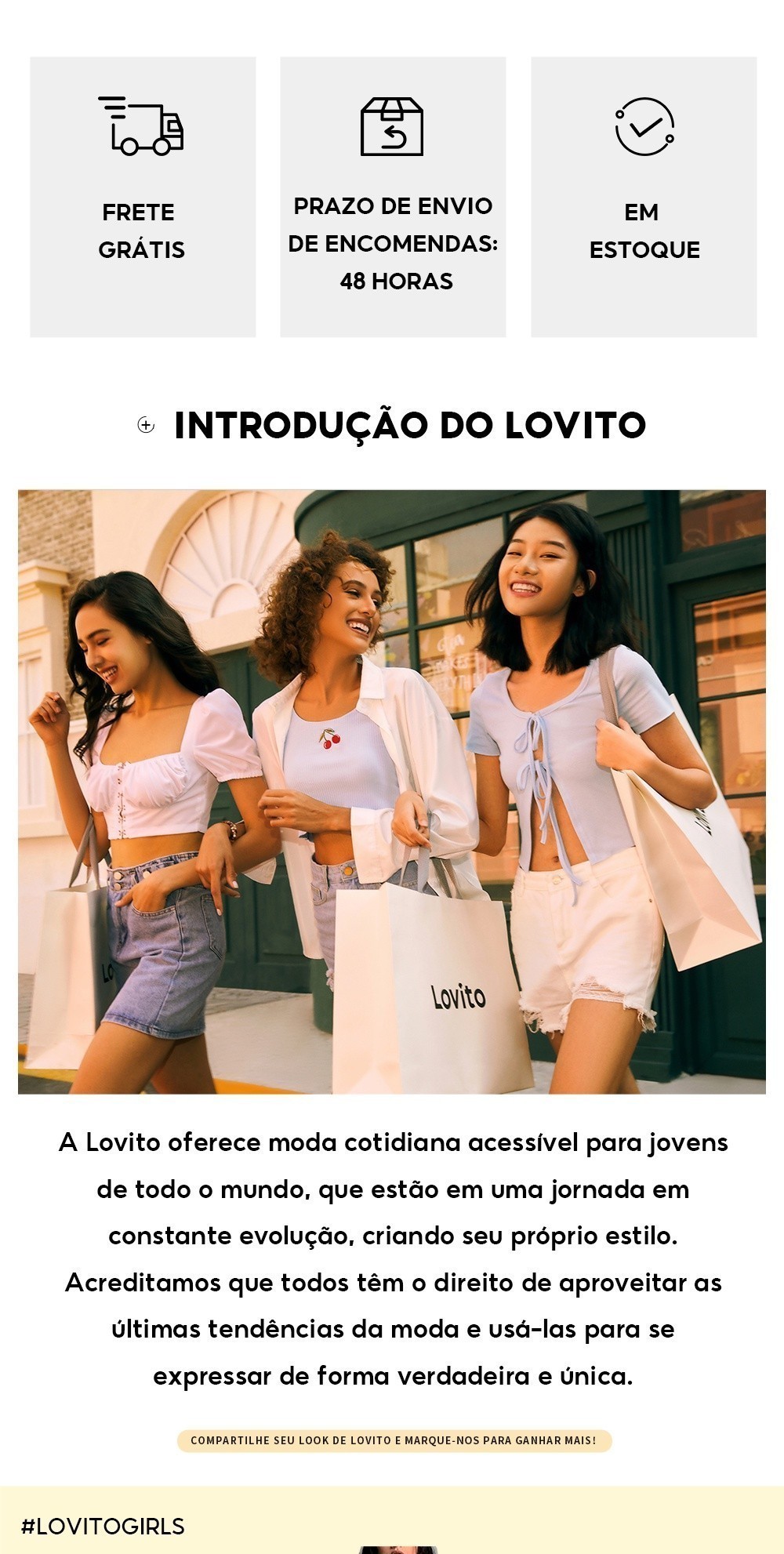 Vestido casual em uso