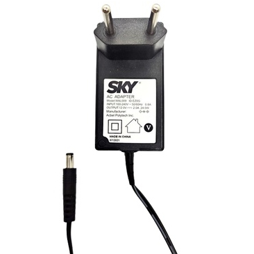 Fonte 12v 2a Sky Receptor Pino Agulha Central Macho
