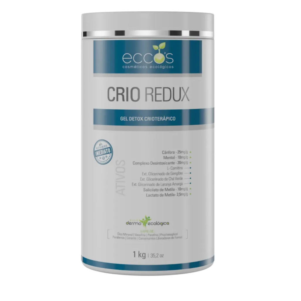 Gel Redutor de Medidas Corporal Crio Redux 1kg Eccos